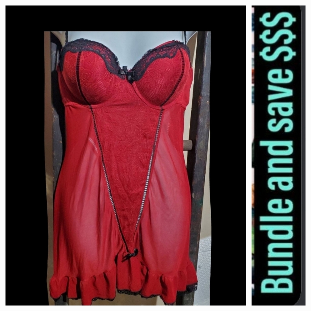 Large Babydoll Lingerie - Chemise - Nightie - Sexy